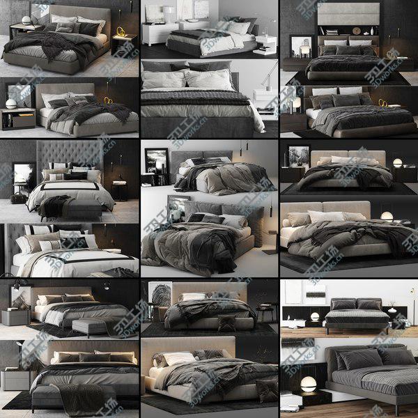 images/goods_img/20210312/3D Bed Colection 02 - 10 Items model/1.jpg